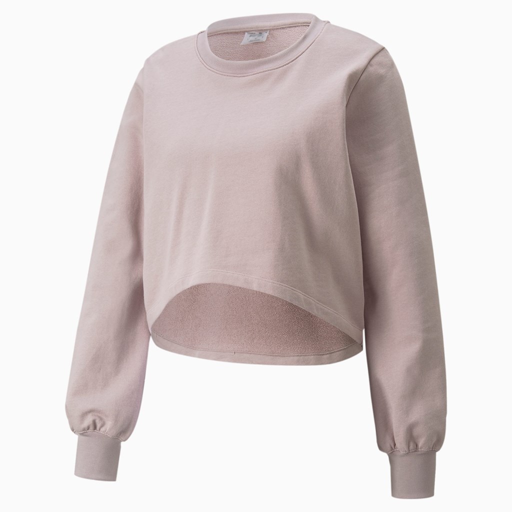 Quail Puma Exhale Relaxed Training Women's Pullover | 2146LVBIU