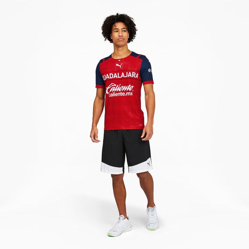 Red Puma Chivas Alternative Replica 22 Men's Shirt | 9075OSTDU