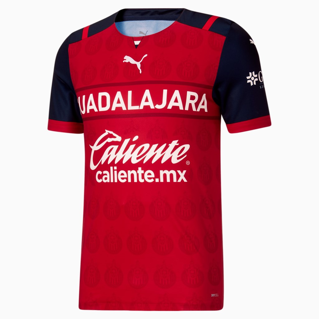 Red Puma Chivas Alternative Replica 22 Men's Shirt | 9075OSTDU