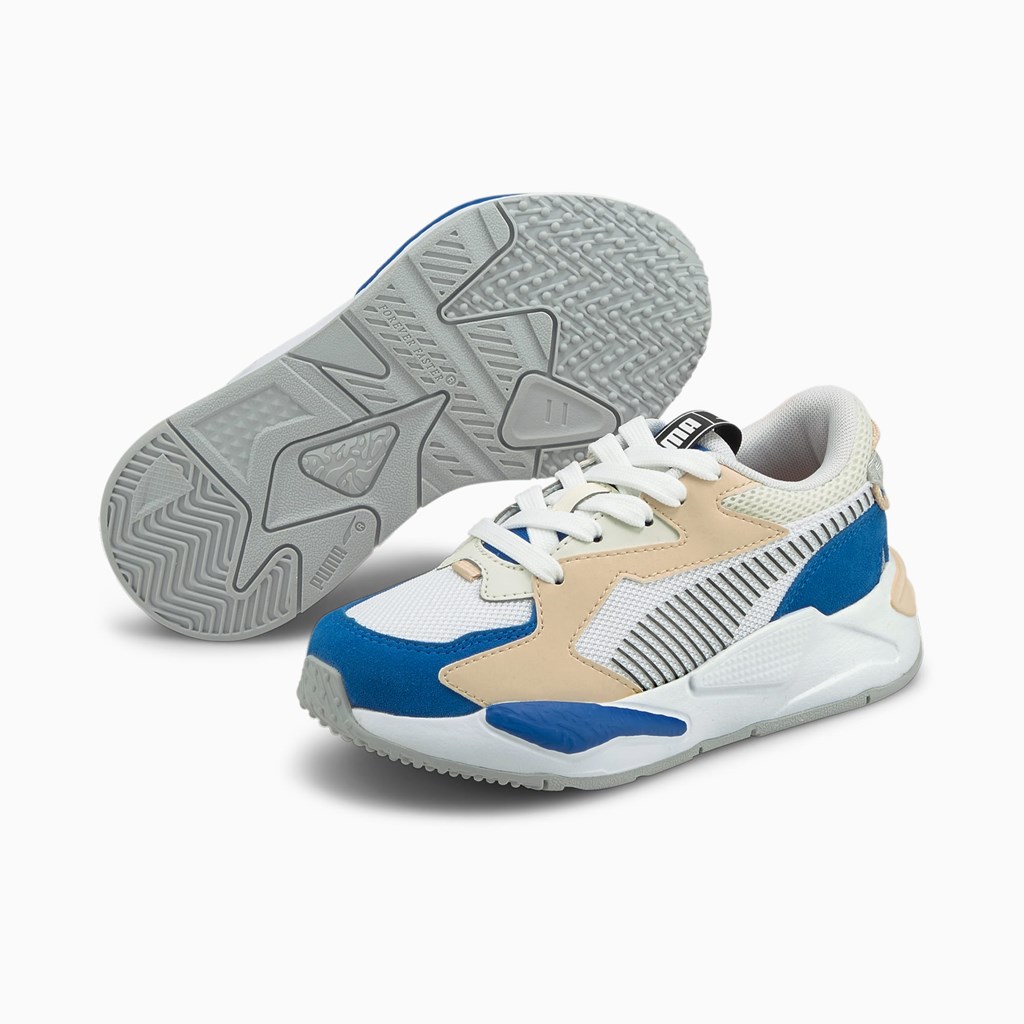 Royal / White Puma RS-Z College Little Boys' Sneakers | 6312GCTSZ