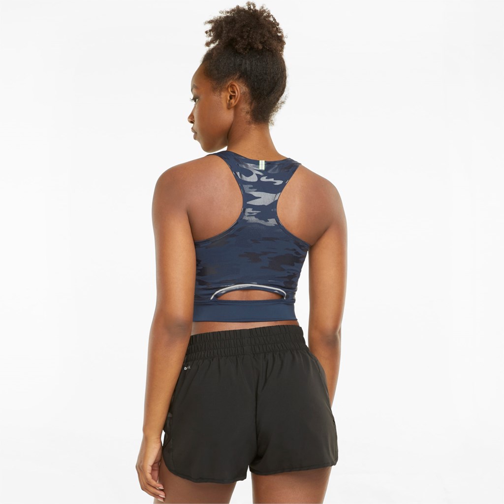 Spellbound Puma High Shine Cropped Running Women's Tank Top | 1083KFHWB