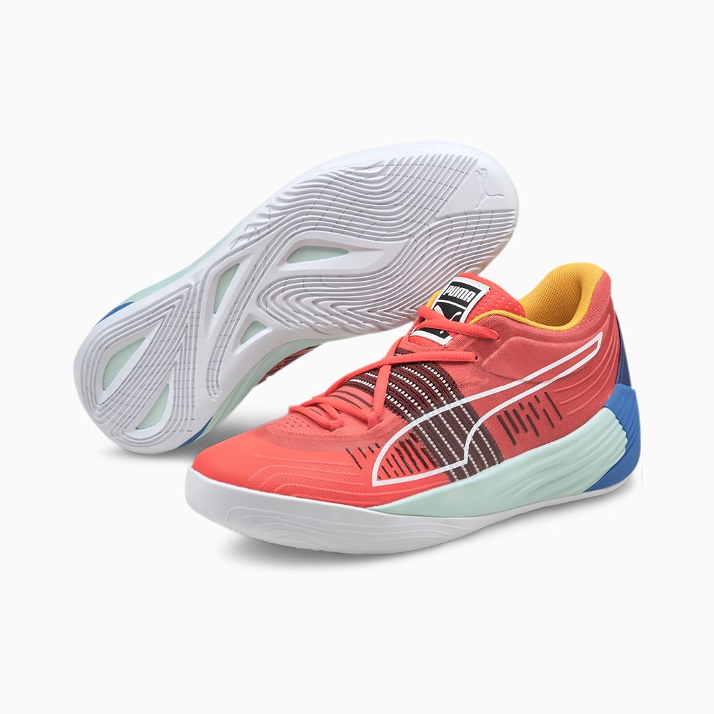 Sunblaze / Bluemazing Puma Fusion Nitro Women's Basketball Shoes | 5089LHMFP