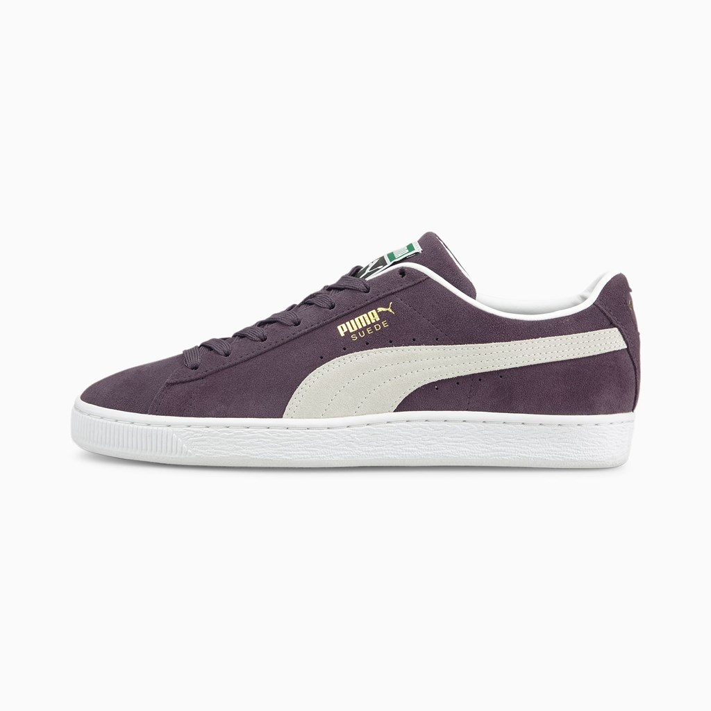 Sweet Grape / White Puma Suede Classic XXI Men\'s Sneakers | 5916MWTFD