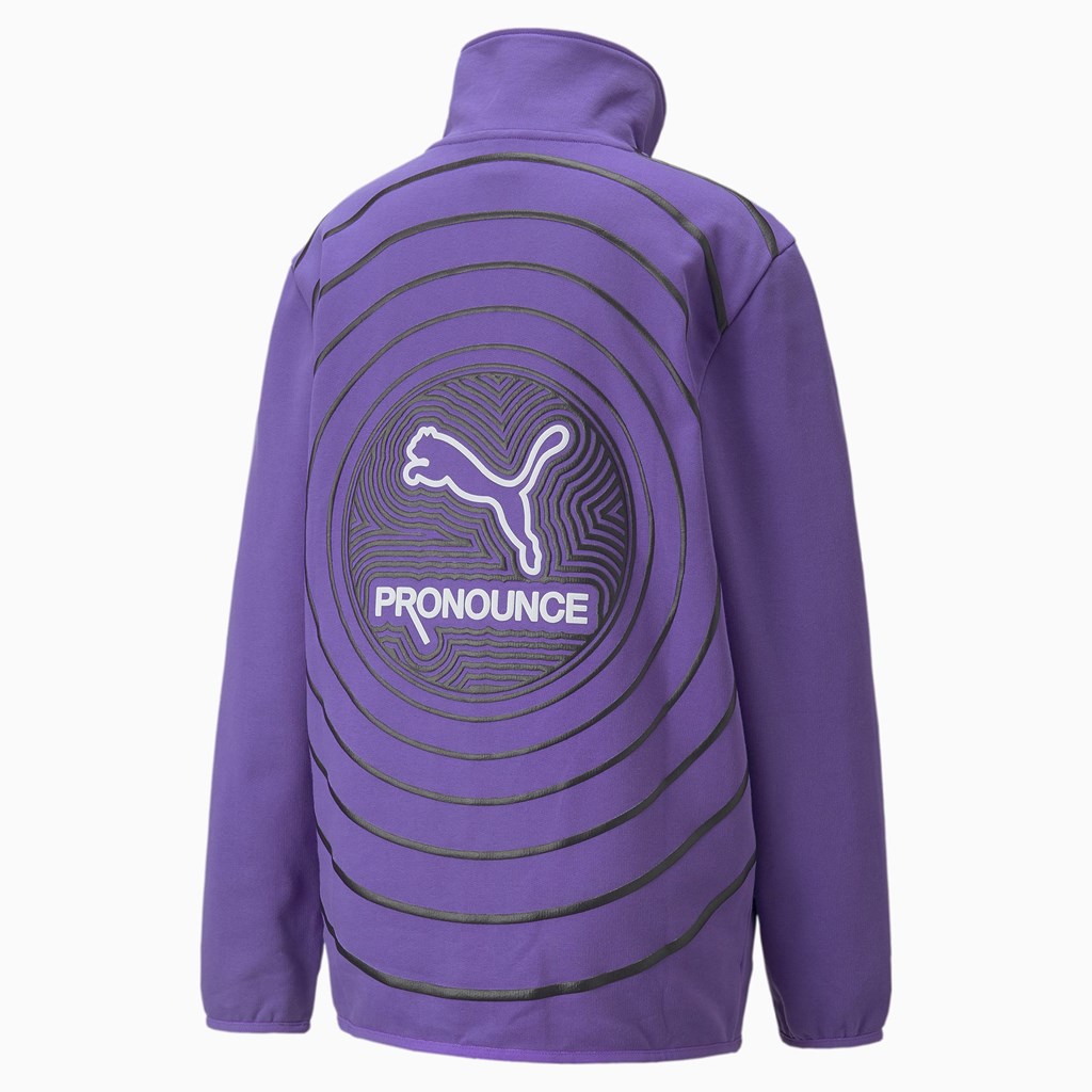 Ultra Violet Puma PUMA x PRONOUNCE Half-Zip Women's Sweatshirt | 2564CMOED