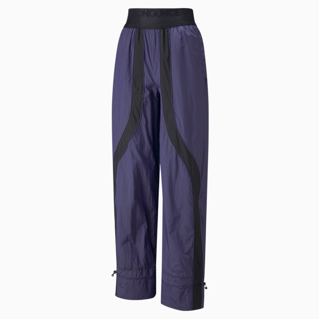 Ultra Violet Puma PUMA x PRONOUNCE Woven Women\'s Pants | 7123NALVP