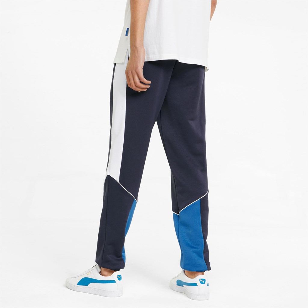 Vallarta Blue / Parisian Night Puma King Track Men's Pants | 1058QPMRK