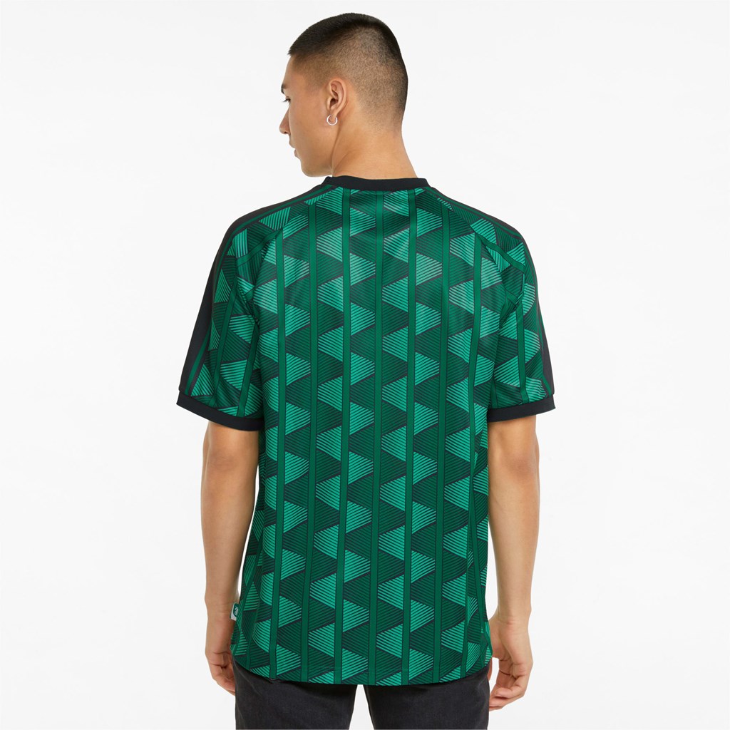 Verdant Green / AOP Puma The NeverWorn Pattern Men's Tee | 0543NPDRU