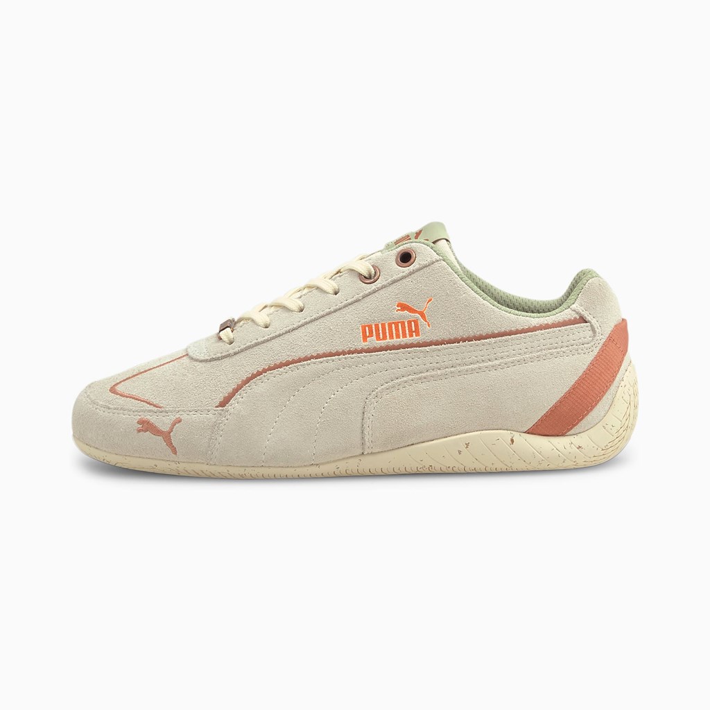 Whisper White / Copper Puma Speedcat Metallic Remix  Women\'s Sneakers | 6402UXPBK