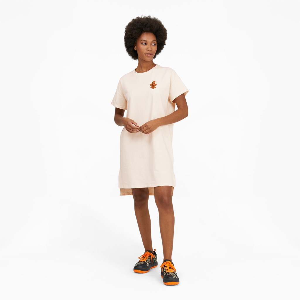 Whisper White Puma PUMA x PRONOUNCE Women's Dress | 6958SWING