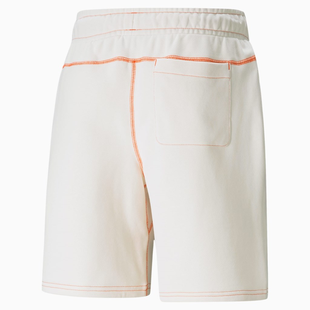 Whisper White Puma Pivot Basketball Men's Shorts | 1640SOPRK