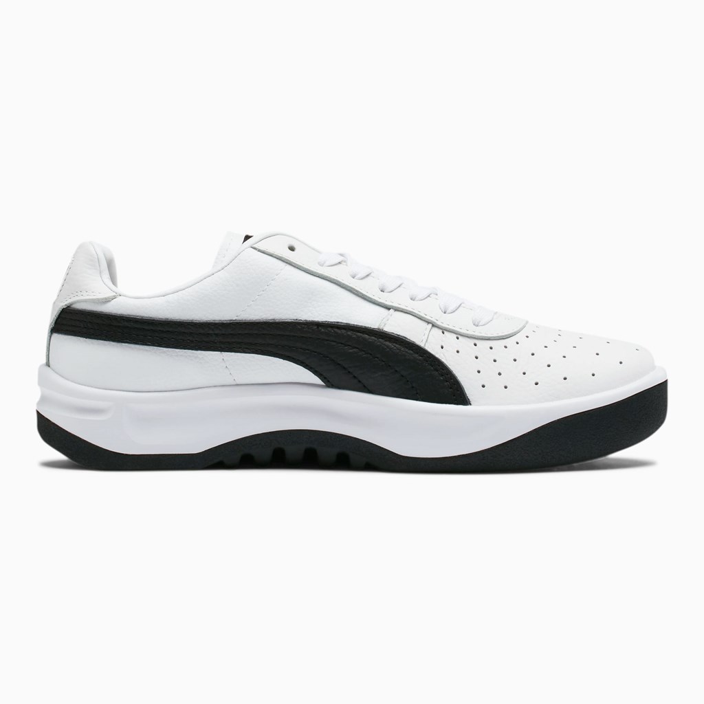 White / Black Puma GV Special+ Men's Sneakers | 9153BSEDU