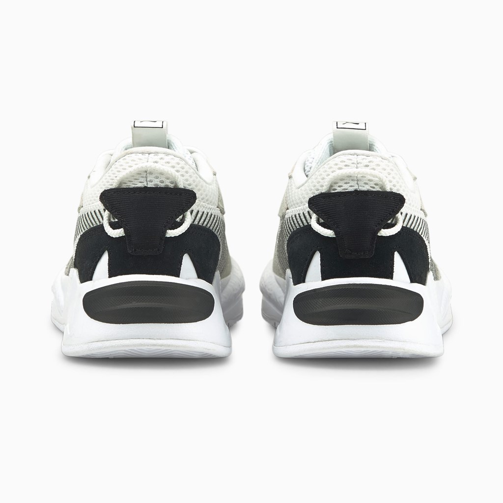 White / Black Puma RS-Z Little Girls' Sneakers | 8349JQPEM