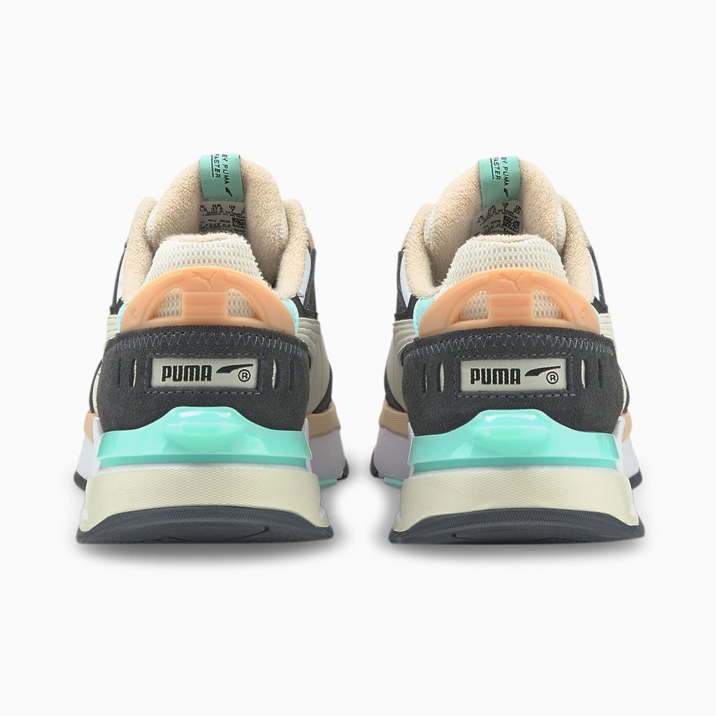 White / Ebony Puma Mirage Sport Pastel  Women's Sneakers | 3491TLWHS