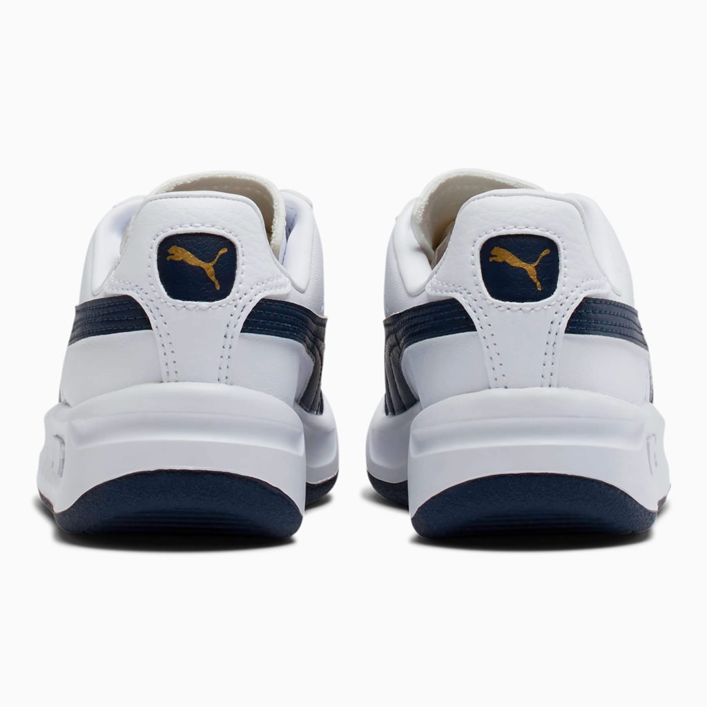 White / Peacoat Puma GV Special Little Boys' Sneakers | 6532XKYLC