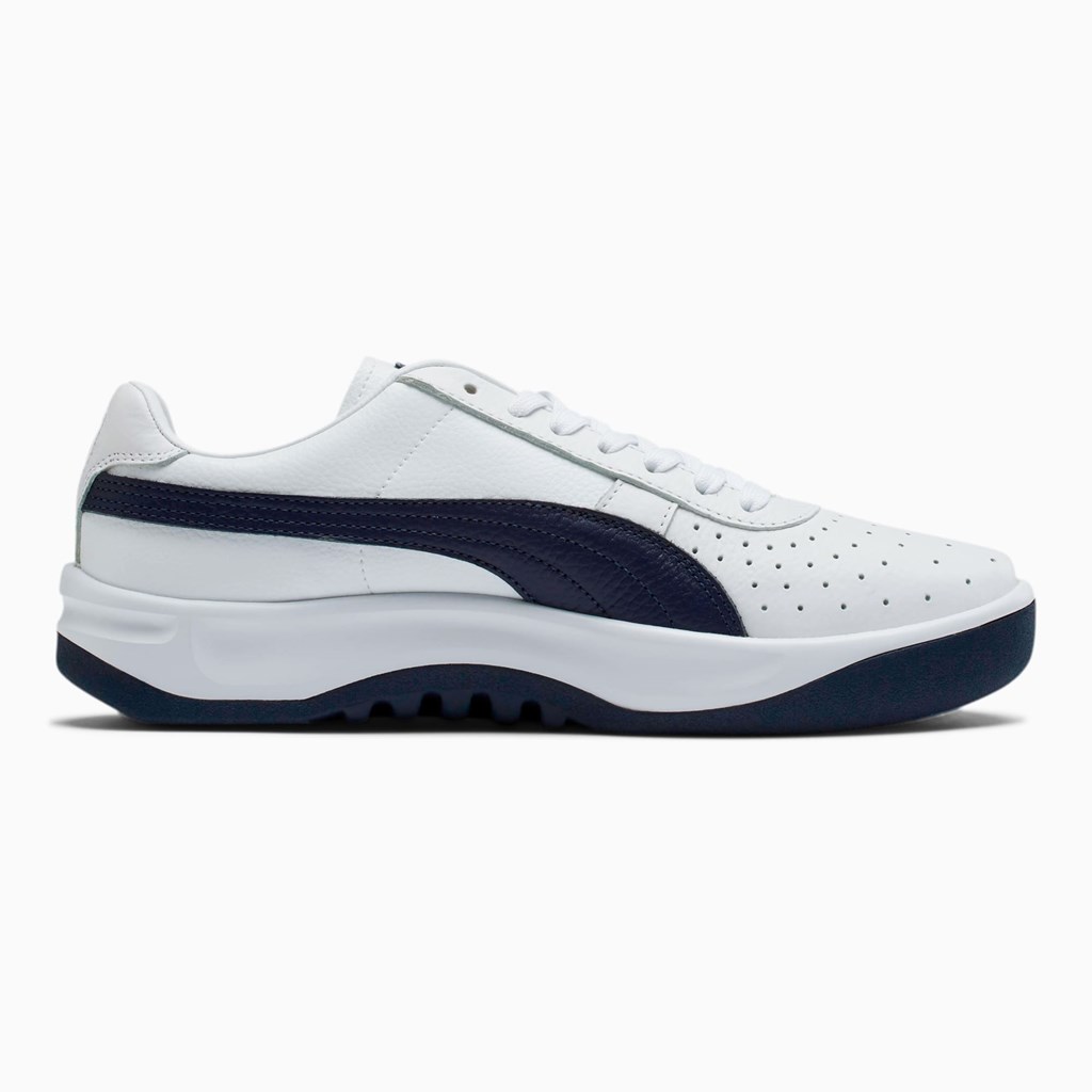 White / Peacoat Puma GV Special+ Men's Sneakers | 1329PQABV