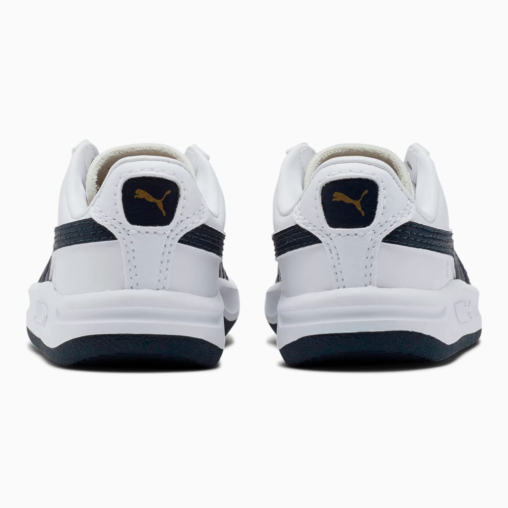 White / Peacoat Puma GV Special Toddler Girls' Sneakers | 5809XQSLU