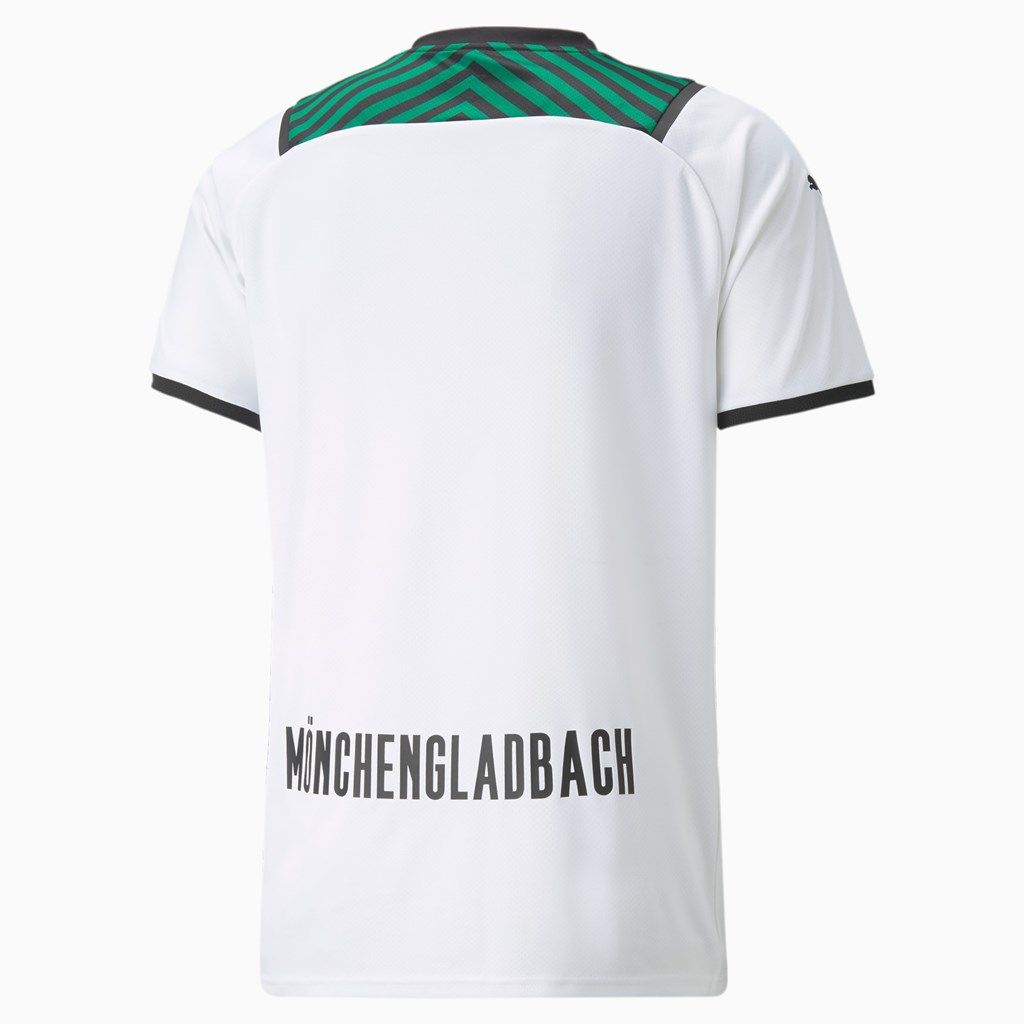 White / Power Green Puma BMG Home Replica Men's Jersey | 7250BONSH