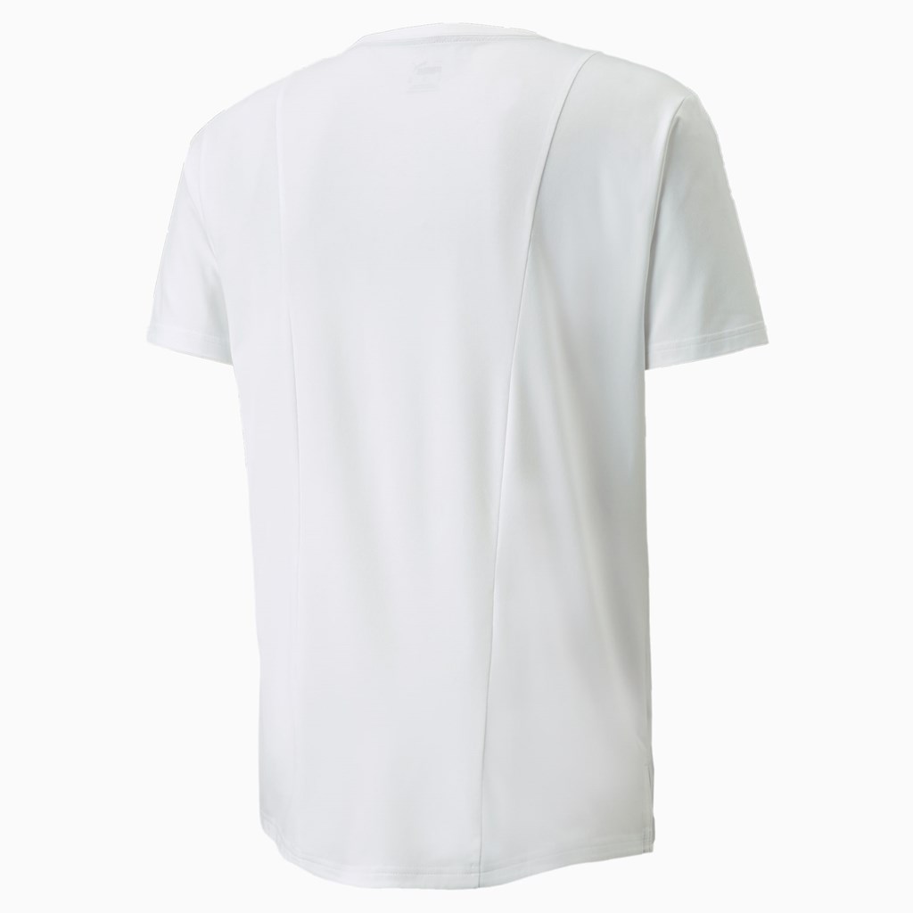 White Puma CLOUDSPUN Short Sleeve Training Men's Tee | 1385CJTGV