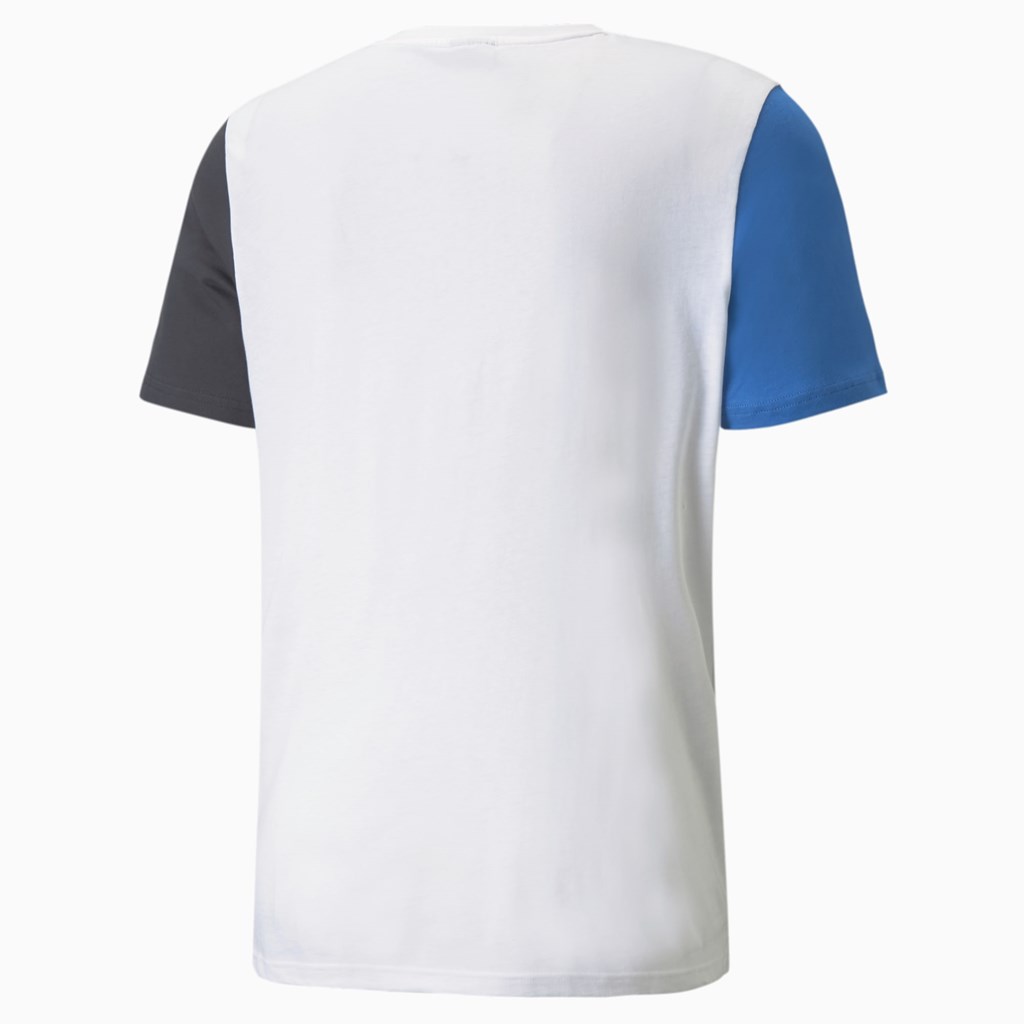 White Puma CLSX Men's Tee | 7612YWZCG