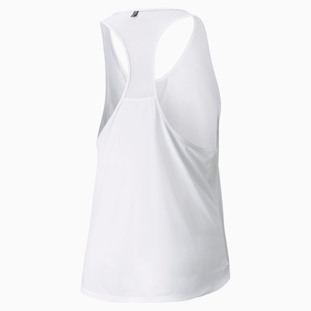 White Puma COOLADAPT Running Tank Top Women's Tank Top | 1389CEQSM