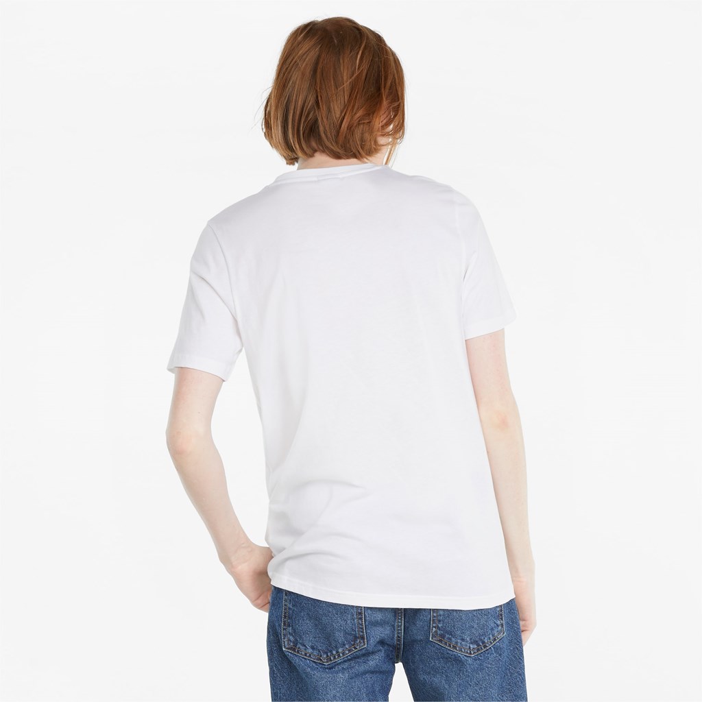 White Puma Classics Graphics Men's Tee | 4503YUZAN