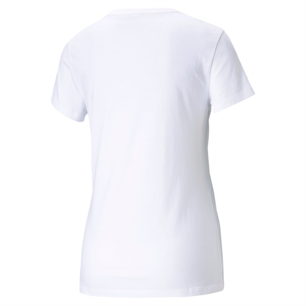 White Puma Classics Logo Women's Tee | 7194YVQBI