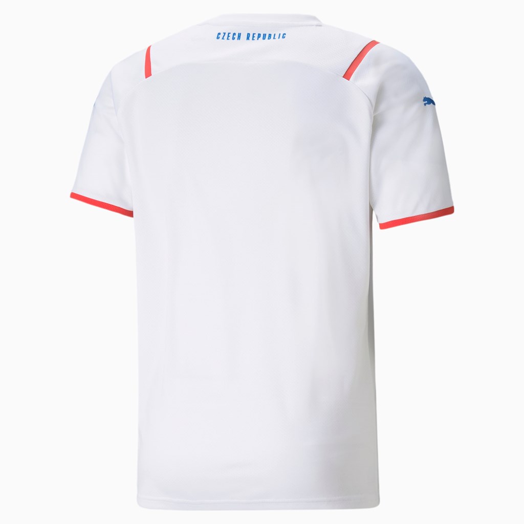 White Puma Czech Republic Away Replica Men's Jersey | 5074FBJDS