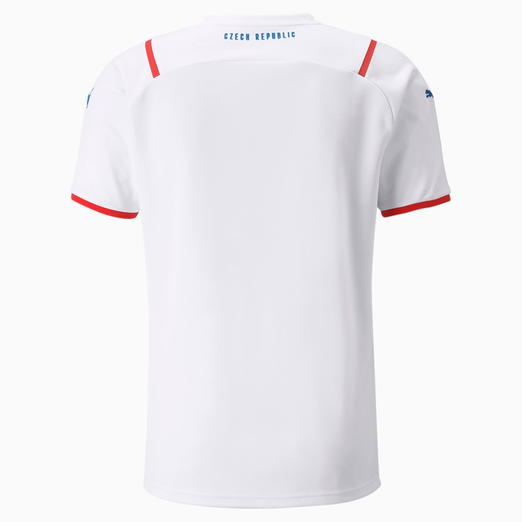 White Puma Czech Republic Away Replica Men's Jersey | 5074FBJDS