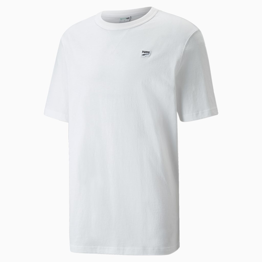 White Puma Downtown Men's Tee | 5806LVOIH