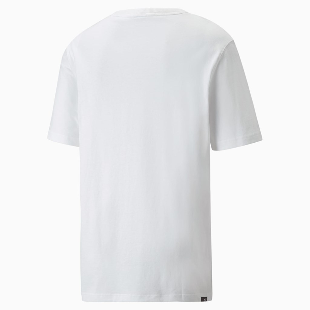 White Puma Downtown Men's Tee | 5806LVOIH