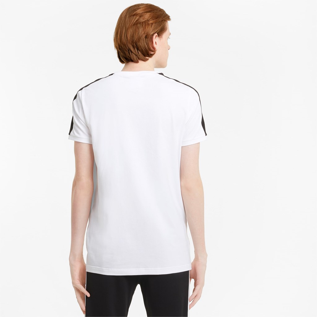 White Puma Iconic T7 Men's Tee | 3451JNGCT