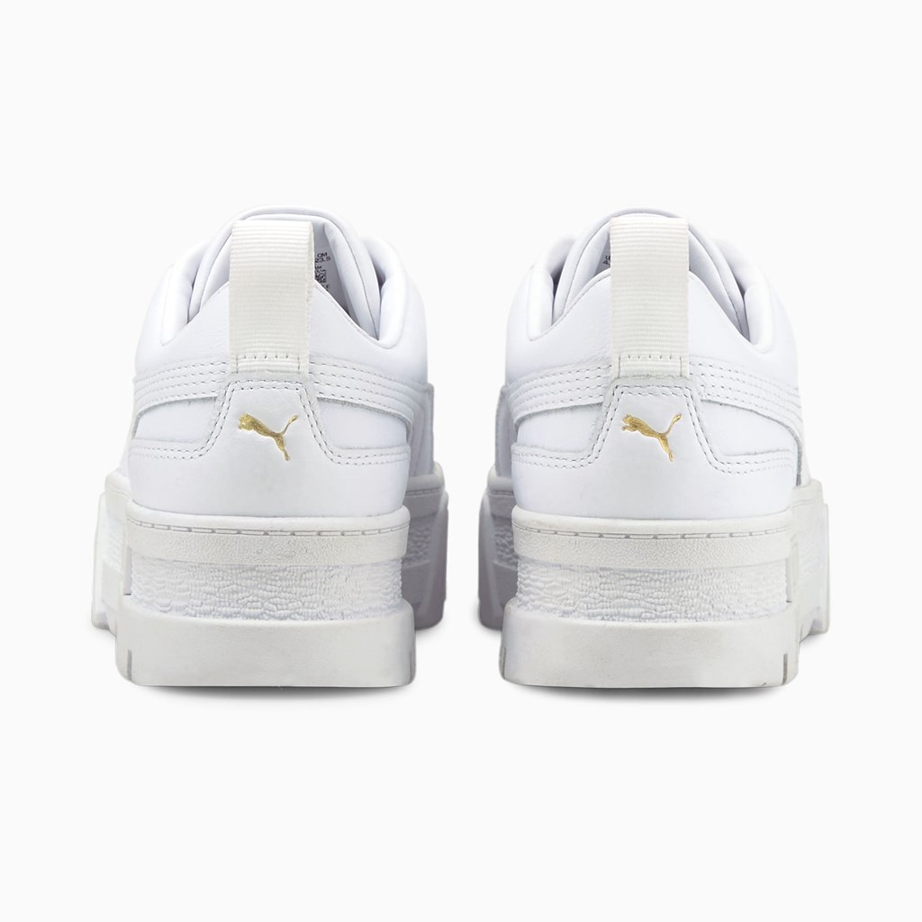 White Puma Mayze Classic  Women's Sneakers | 3209DHXFU