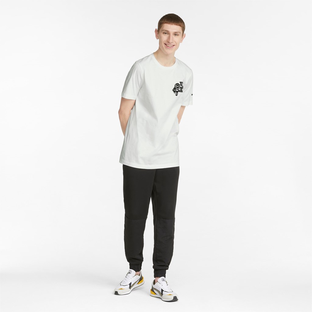 White Puma Porsche Legacy Statement Men's Tee | 3125XJTGE