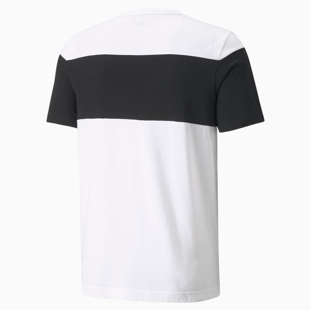 White Puma Scuderia Ferrari Race SDS Men's Tee | 5872WLGEU