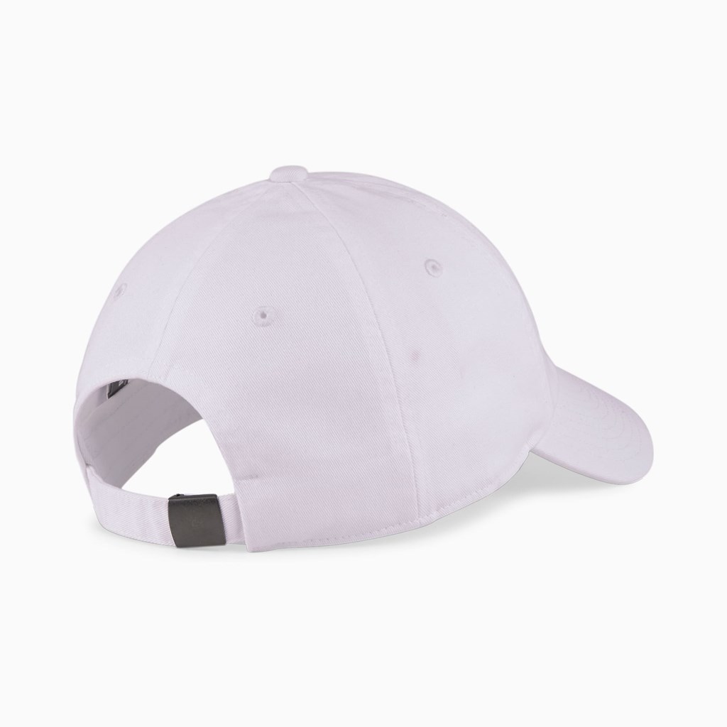 White / Suede Puma Dad Women's Cap | 1980YUOSM