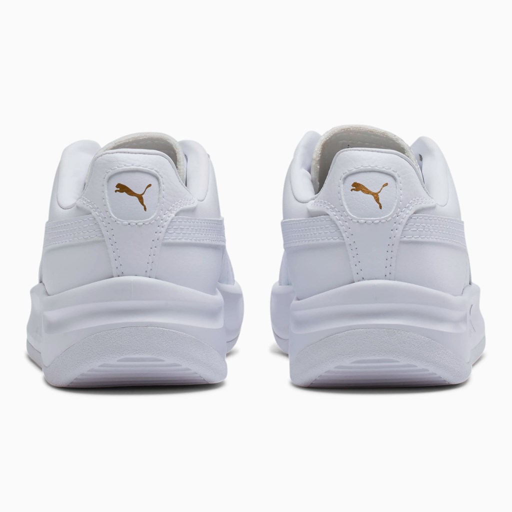 White / Team Gold Puma GV Special JR Boys' Sneakers | 3857YCSOX