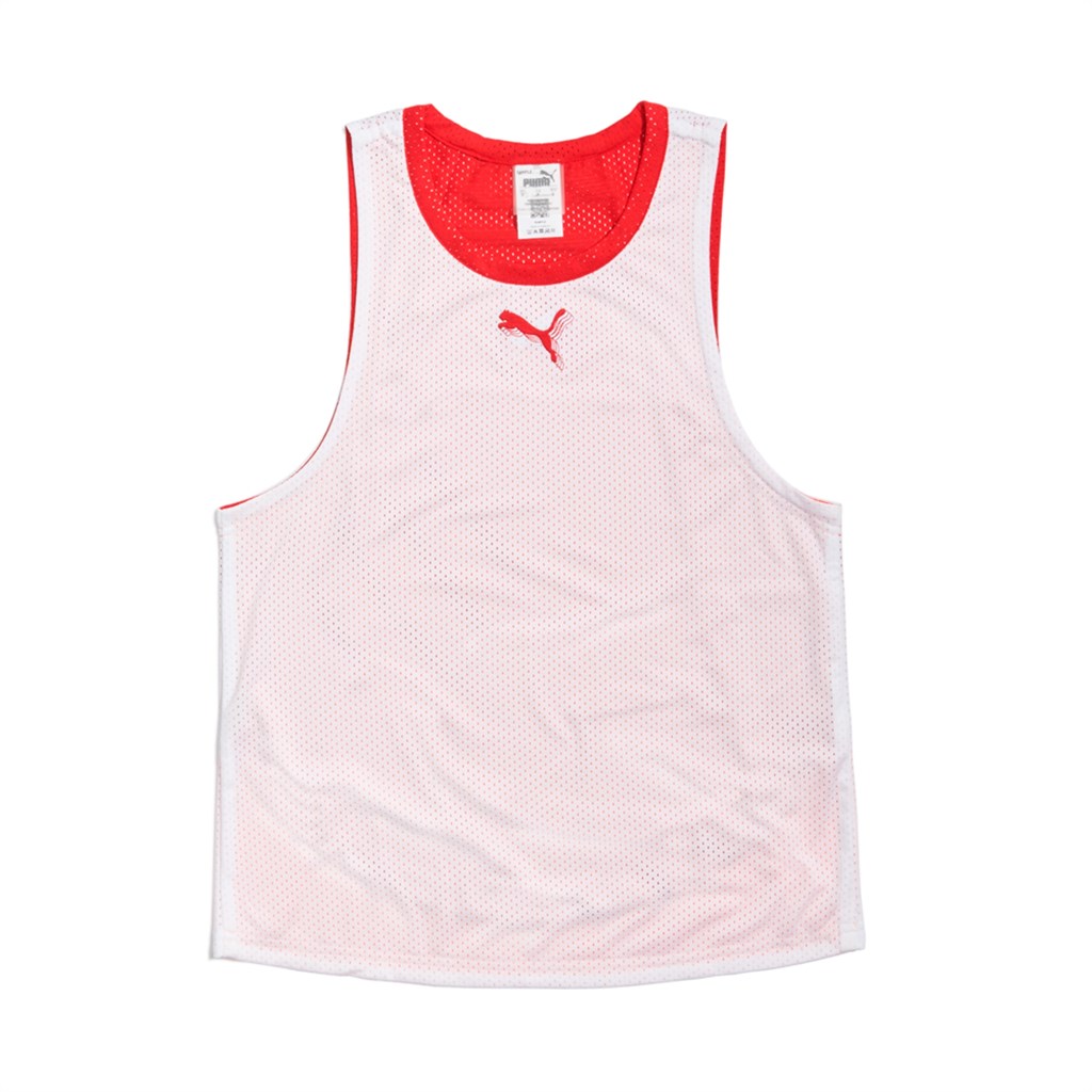 White / Vibrant Orange Puma High Court Timeless Women's Tank | 7561TLVFY