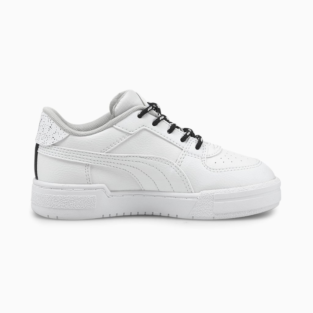 White / White Puma CA Pro Astronauts Little Boys' Sneakers | 7213NCJOP