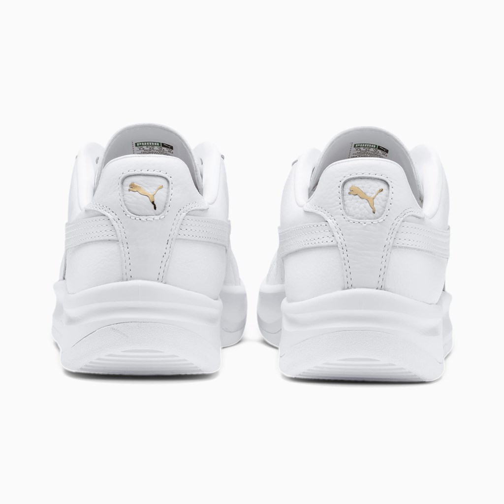 White / White Puma GV Special+ Men's Sneakers | 4239JWNXF