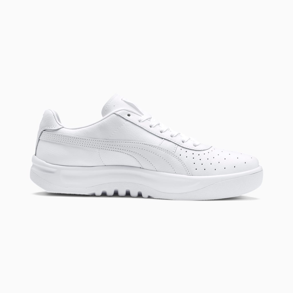 White / White Puma GV Special+ Men's Sneakers | 4239JWNXF