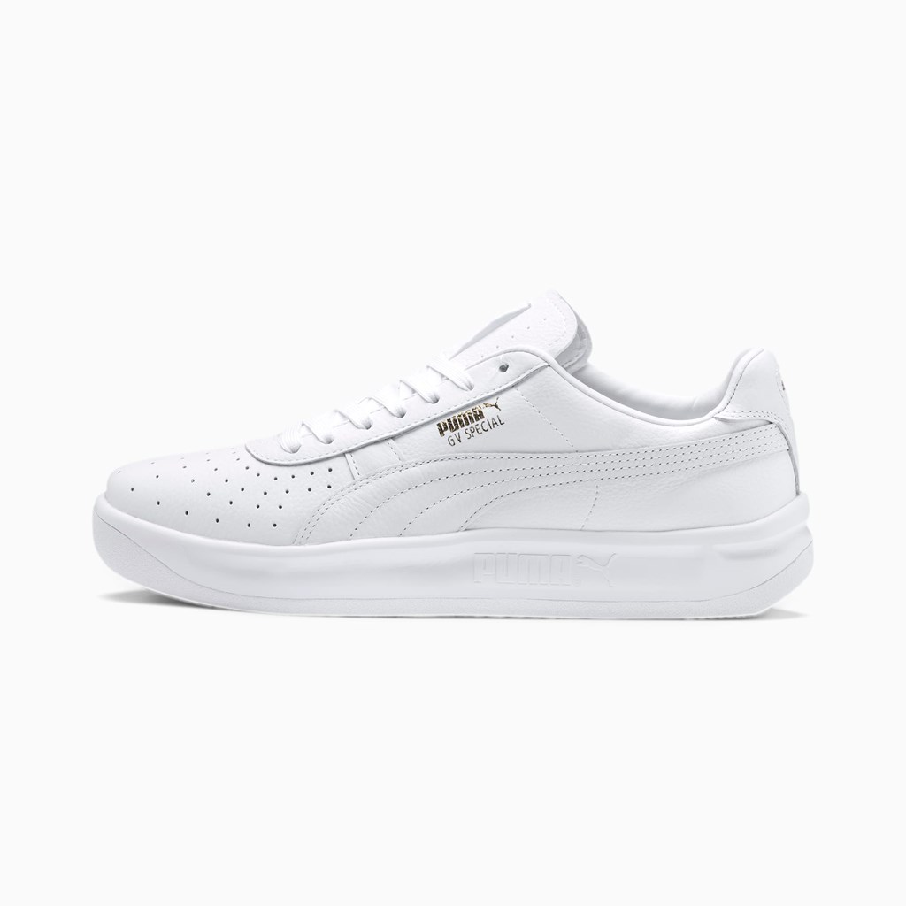 White / White Puma GV Special+ Men\'s Sneakers | 4239JWNXF