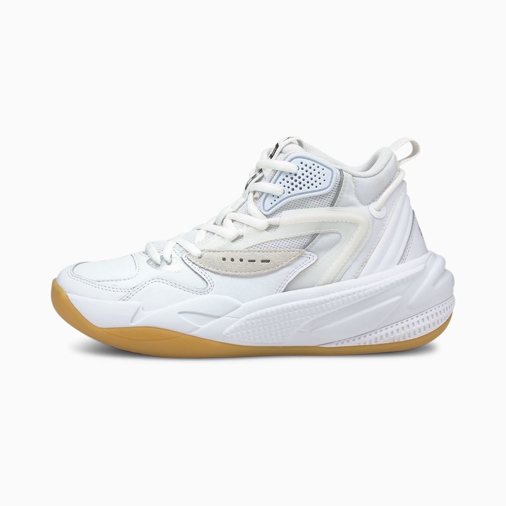 White / White Puma RS-DREAMER 2 "The White Jointz" JR Girls\' Basketball Shoes | 0896BGPEY