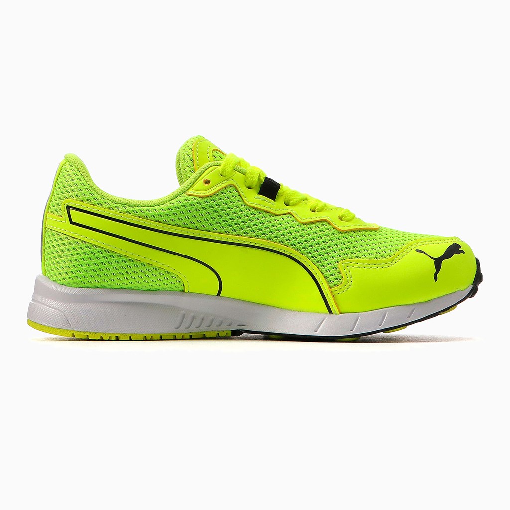 Yellow Alert / Black Puma Speed Monster JR Girls' Sneakers | 8671AUVMG