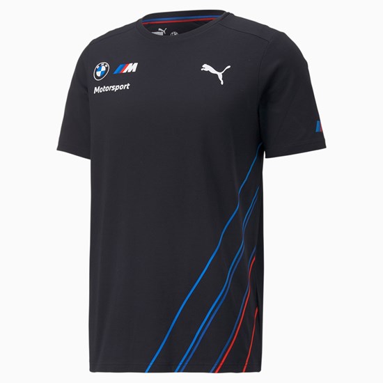 Anthracite Puma BMW M Motorsport Team Men's Tee | 3904VTMJY