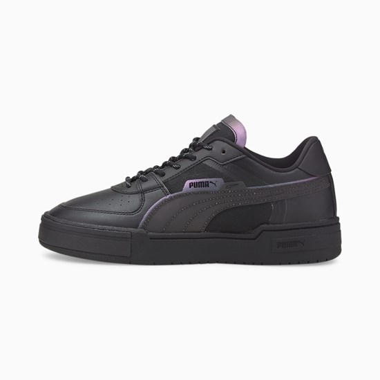 Black / Black Puma CA Pro LS Men's Sneakers | 1478KPIYH