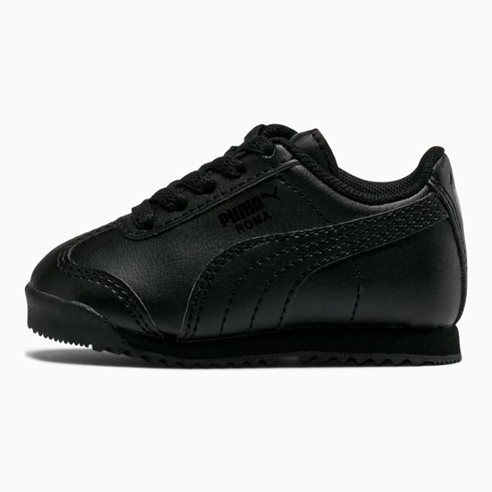 Black / Black Puma Roma Basic Toddler Boys' Sneakers | 2803PZSUJ