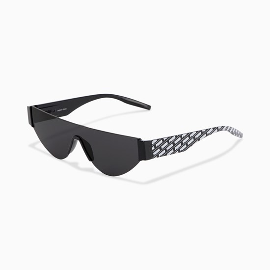 Black / Black / Smoke Puma Shine Bright Women's Sunglasses | 1073RPCEF