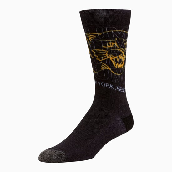 Black Puma 3D Print [1 Pair] Men's Socks | 0762BLUXE