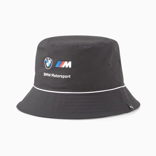 Black Puma BMW M Motorsport Bucket Women's Hat | 6275DQLWT