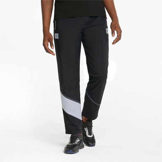 Black Puma BMW M Motorsport Statement Woven Men's Pants | 1273NMBPV